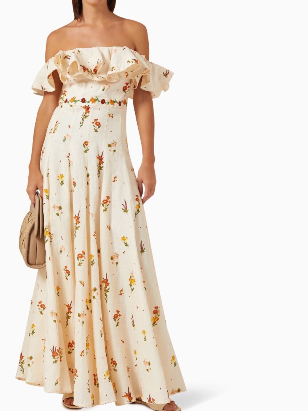 NWT Agua by Agua Bendita Oro Clementina Dress